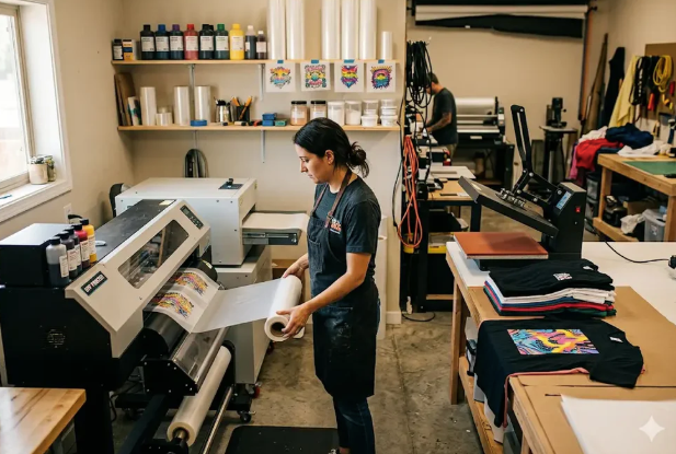 From Startup to Scale: Building a Business Around DTF Transfer Printing